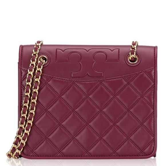 tory burch fleming imperial garnet